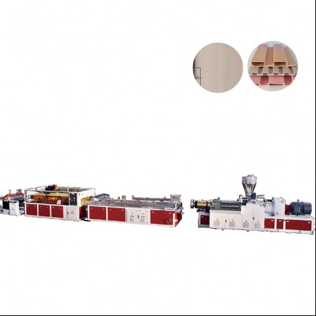 JWELL PVC WPC ilekun Panel Extrusion Line