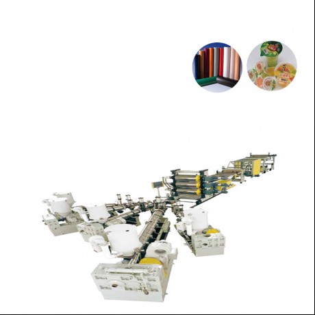 PP, EVA, EVOH, PS ati PE Multi-Layer Sheet Co-Extrusion Line