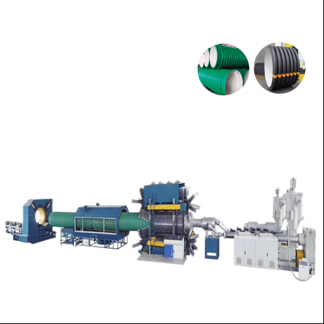 HDPE, PP Inaro Iru Double Corrugated Odi ati PVC Ribbed Pipe laini