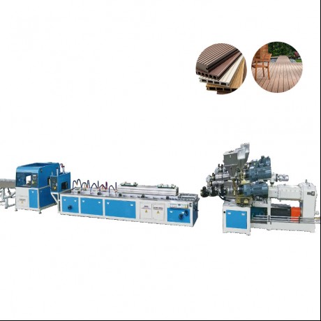 JWELL PE&PP Igi-Ṣíṣu Profaili Floor Extrusion Line
