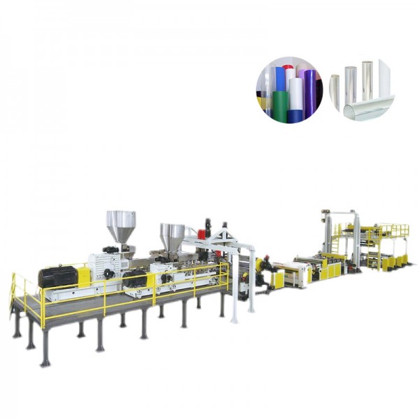 Twin dabaru togbe-free Vented PET Sheet Extrusion Line